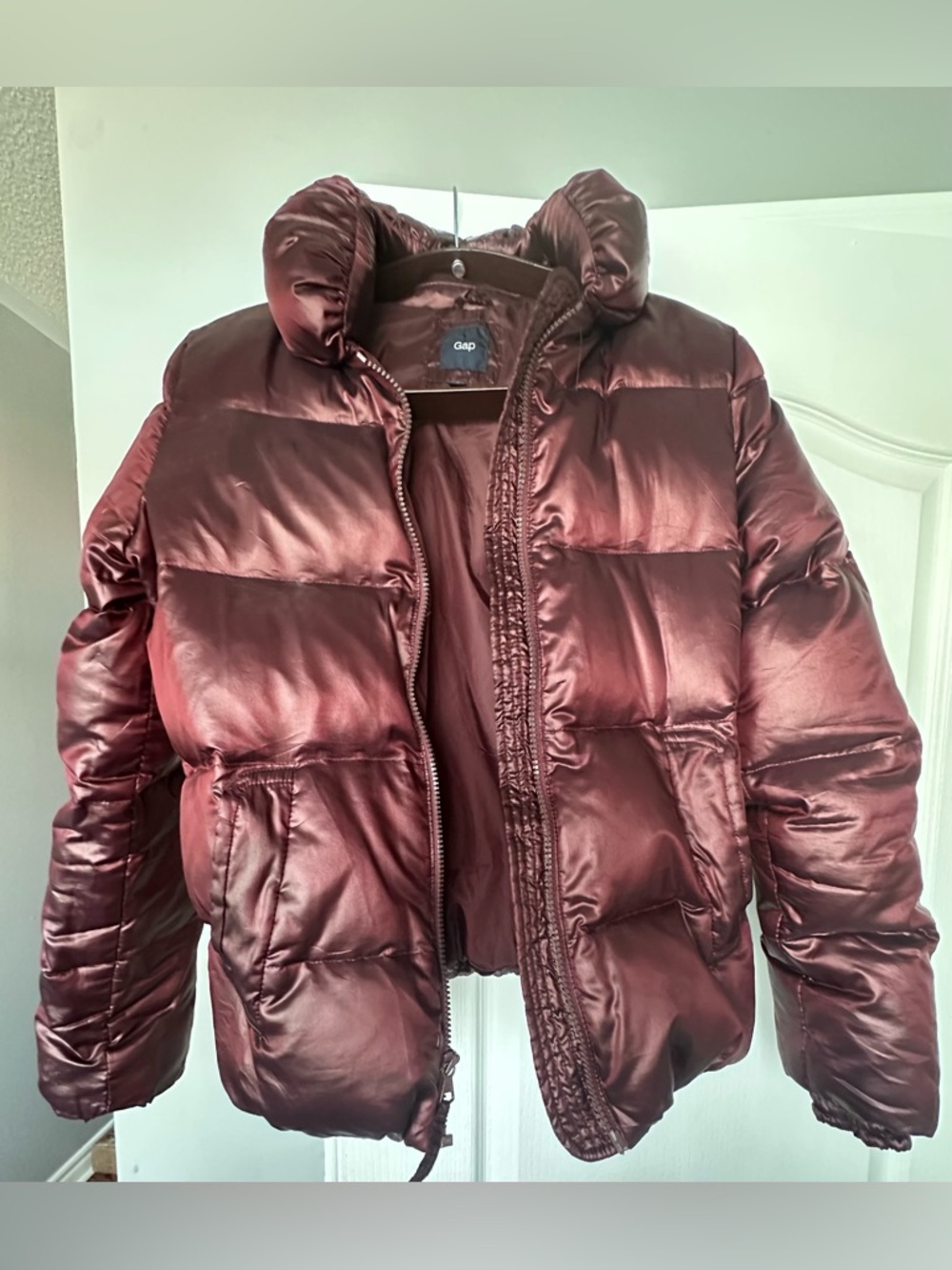 GAP Shiny Burgundy Jacket
